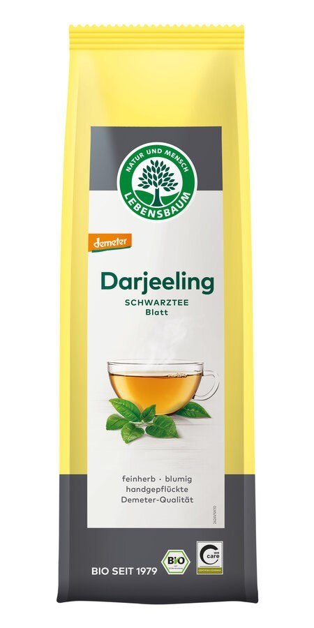 HERBATA CZARNA DARJEELING LIŚCIASTA DEMETER BIO 75 g - LEBENSBAUM LEBENSBAUM (przyprawy, herbaty, kawy) HERBATA CZARNA DARJEELING LIŚCIASTA DEMETER BIO 75 g - LEBENSBAUM LEBENSBAUM (przyprawy, herbaty, kawy)