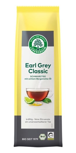 HERBATA CZARNA EARL GREY LIŚCIASTA BIO 100 g - LEBENSBAUM LEBENSBAUM (przyprawy, herbaty, kawy)