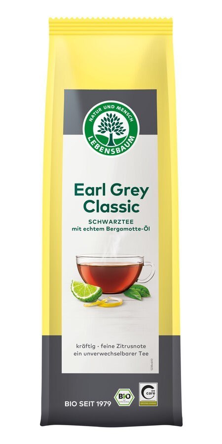 HERBATA CZARNA EARL GREY LIŚCIASTA BIO 100 g - LEBENSBAUM LEBENSBAUM (przyprawy, herbaty, kawy) HERBATA CZARNA EARL GREY LIŚCIASTA BIO 100 g - LEBENSBAUM LEBENSBAUM (przyprawy, herbaty, kawy)