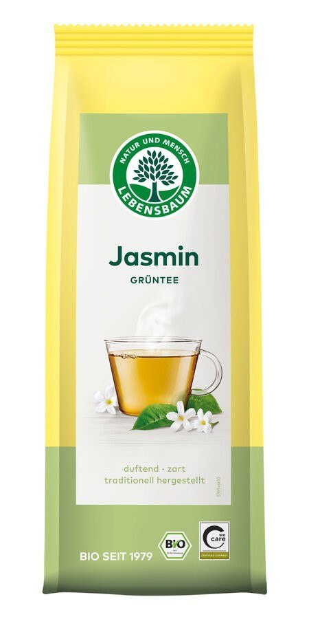 HERBATA ZIELONA JAŚMINOWA LIŚCIASTA BIO 75 g - LEBENSBAUM LEBENSBAUM (przyprawy, herbaty, kawy) HERBATA ZIELONA JAŚMINOWA LIŚCIASTA BIO 75 g - LEBENSBAUM LEBENSBAUM (przyprawy, herbaty, kawy)