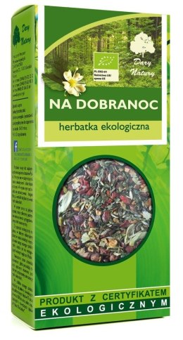 HERBATKA NA DOBRANOC BIO 50 g - DARY NATURY DARY NATURY - herbatki