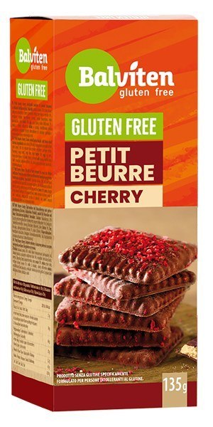 HERBATNIKI PETIT BEURRE W POLEWIE KAKAOWEJ Z WIŚNIAMI LIOFILIZOWANYMI BEZGLUTENOWE 135 g - BALVITEN BALVITEN (chleby, mieszanki do wypieku) HERBATNIKI PETIT BEURRE W POLEWIE KAKAOWEJ Z WIŚNIAMI LIOFILIZOWANYMI BEZGLUTENOWE 135 g - BALVITEN BALVITEN (chleby, mieszanki do wypieku)