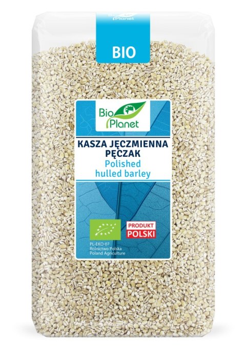 KASZA JĘCZMIENNA PĘCZAK BIO 1 kg - BIO PLANET BIO PLANET - seria NIEBIESKA (ryże, kasze, ziarna) KASZA JĘCZMIENNA PĘCZAK BIO 1 kg - BIO PLANET BIO PLANET - seria NIEBIESKA (ryże, kasze, ziarna)