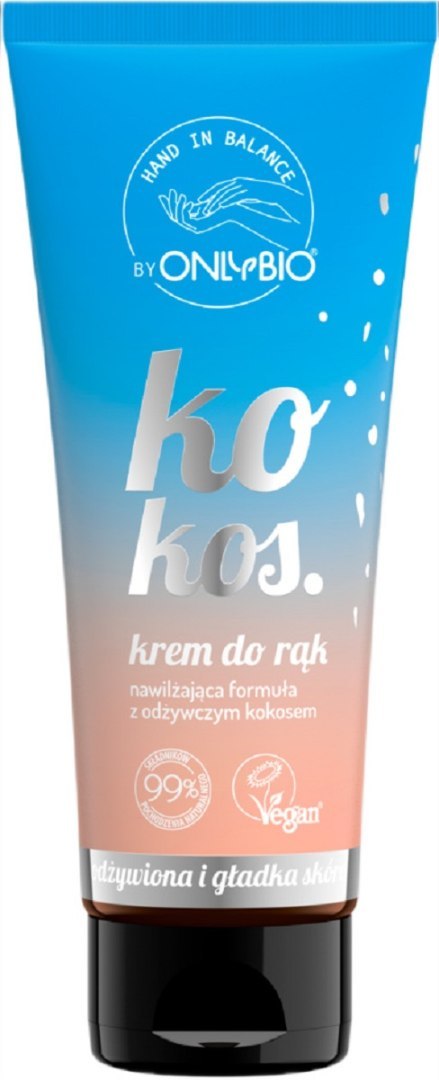 KREM DO RĄK KOKOS 50 ml - ONLY BIO (HAND IN BALANCE) ONLY BIO (kosmetyki) KREM DO RĄK KOKOS 50 ml - ONLY BIO (HAND IN BALANCE) ONLY BIO (kosmetyki)