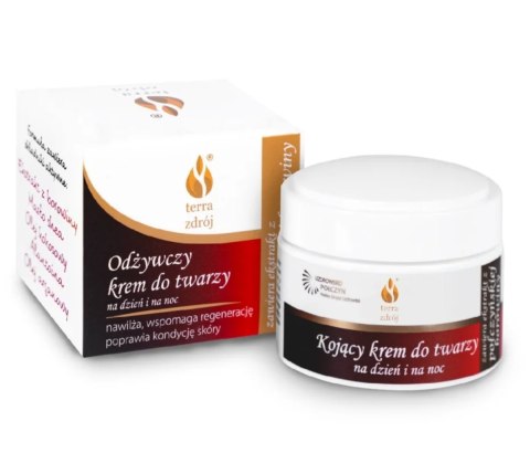 KREM DO TWARZY NA DZIEŃ I NA NOC ODŻYWCZY 50 g - TERRA ZDRÓJ (SERIA BOROWINOWA) TERRA ZDRÓJ (kosmetyki) KREM DO TWARZY NA DZIEŃ I NA NOC ODŻYWCZY 50 g - TERRA ZDRÓJ (SERIA BOROWINOWA) TERRA ZDRÓJ (kosmetyki)