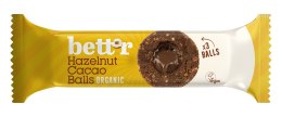 KULKI DAKTYLOWE Z NADZIENIEM ORZECHOWO - KAKAOWYM BEZGLUTENOWE BIO (3 x 15 g) 45 g - BETT'R BETT'R (smoothie, kremy, praliny)