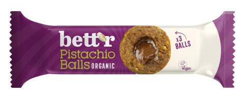 KULKI DAKTYLOWE Z NADZIENIEM PISTACJOWYM BEZGLUTENOWE BIO (3 x 15 g) 45 g - BETT'R BETT'R (smoothie, kremy, praliny) KULKI DAKTYLOWE Z NADZIENIEM PISTACJOWYM BEZGLUTENOWE BIO (3 x 15 g) 45 g - BETT'R BETT'R (smoothie, kremy, praliny)