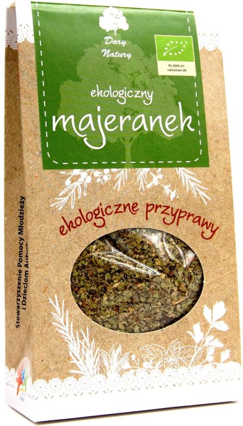 MAJERANEK BIO 15 g - DARY NATURY DARY NATURY - przyprawy i zioła MAJERANEK BIO 15 g - DARY NATURY DARY NATURY - przyprawy i zioła