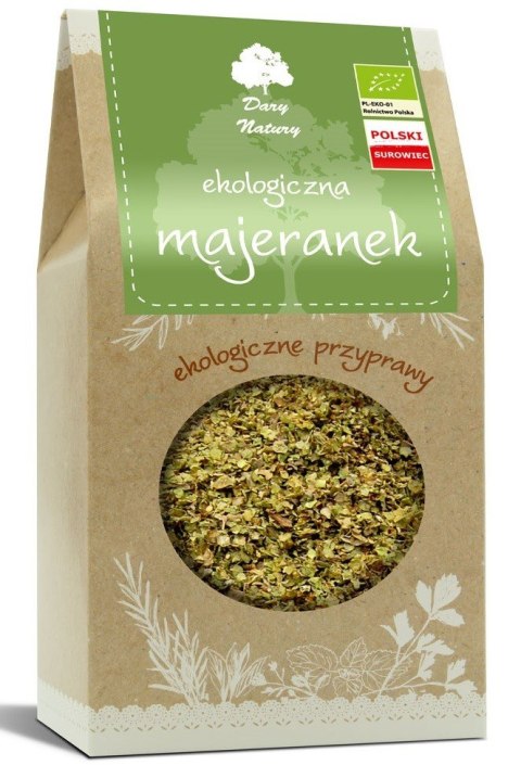 MAJERANEK BIO 80 g - DARY NATURY DARY NATURY - przyprawy i zioła MAJERANEK BIO 80 g - DARY NATURY DARY NATURY - przyprawy i zioła