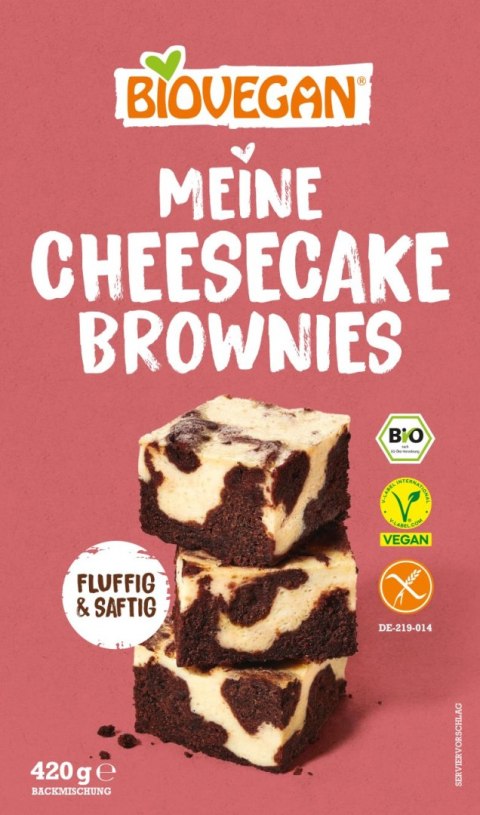 MIESZANKA NA SERNIKOBROWNIE BEZGLUTENOWA BIO 420 g - BIOVEGAN BIOVEGAN (dodatki do wypieków, drożdże) MIESZANKA NA SERNIKOBROWNIE BEZGLUTENOWA BIO 420 g - BIOVEGAN BIOVEGAN (dodatki do wypieków, drożdże)