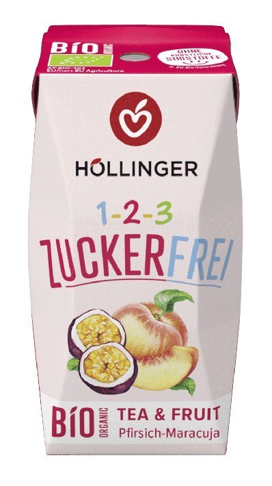 NAPÓJ O SMAKU BRZOSKWINIA - MARAKUJA BEZ CUKRU BIO 200 ml - HOLLINGER HOLLINGER (soki, nektary, napoje, syropy) NAPÓJ O SMAKU BRZOSKWINIA - MARAKUJA BEZ CUKRU BIO 200 ml - HOLLINGER HOLLINGER (soki, nektary, napoje, syropy)