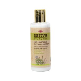 ODŻYWKA DO WŁOSÓW JAŚMIN I ALOES 210 ml - SATTVA (AYURVEDA) SATTVA (kadzidła, kosmetyki)