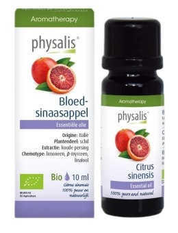 OLEJEK ETERYCZNY POMARAŃCZA KRWISTA BIO 10 ml - PHYSALIS PHYSALIS (olejki eteryczne, suplementy)