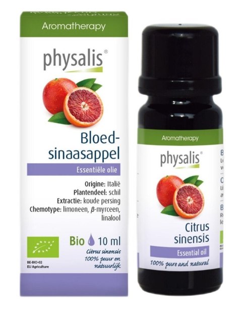 OLEJEK ETERYCZNY POMARAŃCZA KRWISTA BIO 10 ml - PHYSALIS PHYSALIS (olejki eteryczne, suplementy) OLEJEK ETERYCZNY POMARAŃCZA KRWISTA BIO 10 ml - PHYSALIS PHYSALIS (olejki eteryczne, suplementy)