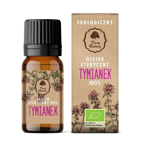 OLEJEK ETERYCZNY TYMIANEK BIO 10 ml - DARY NATURY DARY NATURY - non food OLEJEK ETERYCZNY TYMIANEK BIO 10 ml - DARY NATURY DARY NATURY - non food