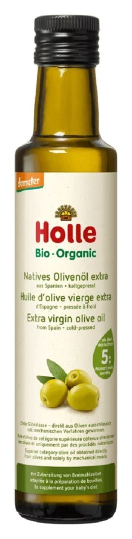OLIWA Z OLIWEK EXTRA VIRGIN DLA DZIECI DEMETER BIO 250 ml - HOLLE HOLLE (żywność dla niemowląt) OLIWA Z OLIWEK EXTRA VIRGIN DLA DZIECI DEMETER BIO 250 ml - HOLLE HOLLE (żywność dla niemowląt)