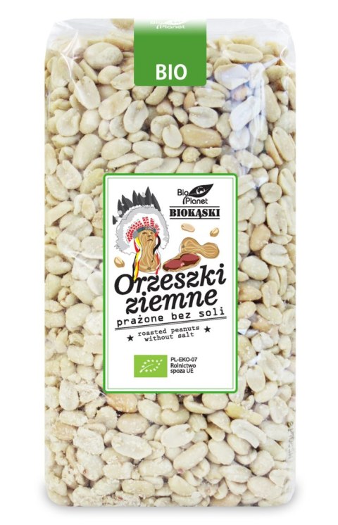 ORZESZKI ZIEMNE PRAŻONE BEZ SOLI BIO 1 kg - BIO PLANET BIO PLANET - seria PRZEKĄSKI ORZESZKI ZIEMNE PRAŻONE BEZ SOLI BIO 1 kg - BIO PLANET BIO PLANET - seria PRZEKĄSKI