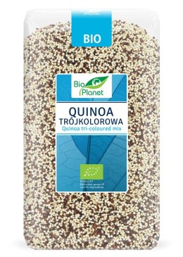 QUINOA TRÓJKOLOROWA BIO 1 kg - BIO PLANET BIO PLANET - seria NIEBIESKA (ryże, kasze, ziarna)