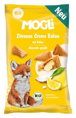 ROŻKI Z KREMEM KOKOSOWO - CYTRYNOWYM BEZGLUTENOWE BIO 30 g - MOGLI MOGLI (musy owocowe, przekąski)