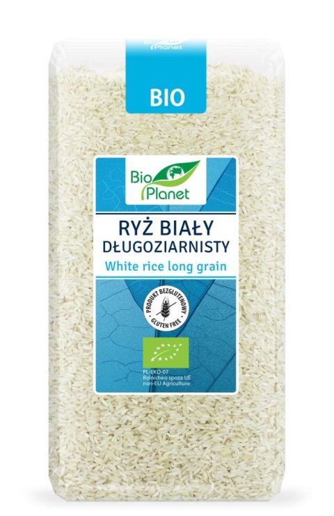 RYŻ BIAŁY DŁUGOZIARNISTY BEZGLUTENOWY BIO 500 g - BIO PLANET BIO PLANET - seria NIEBIESKA (ryże, kasze, ziarna) RYŻ BIAŁY DŁUGOZIARNISTY BEZGLUTENOWY BIO 500 g - BIO PLANET BIO PLANET - seria NIEBIESKA (ryże, kasze, ziarna)