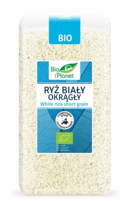 RYŻ BIAŁY OKRĄGŁY BIO 500 g - BIO PLANET BIO PLANET - seria NIEBIESKA (ryże, kasze, ziarna)