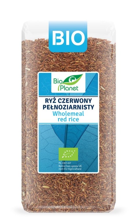 RYŻ CZERWONY PEŁNOZIARNISTY BIO 400 g - BIO PLANET BIO PLANET - seria NIEBIESKA (ryże, kasze, ziarna) RYŻ CZERWONY PEŁNOZIARNISTY BIO 400 g - BIO PLANET BIO PLANET - seria NIEBIESKA (ryże, kasze, ziarna)