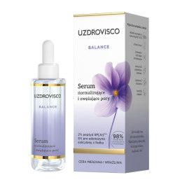 SERUM DO TWARZY NORMALIZUJĄCE I ZWĘŻAJĄCE PORY 30 ml - UZDROVISCO (BALANCE) UZDROVISCO (kosmetyki)