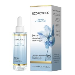 SERUM DO TWARZY UJĘDRNAJĄCO - NAWILŻAJĄCE 30 ml - UZDROVISCO (AMINO HYDRATION) UZDROVISCO (kosmetyki)