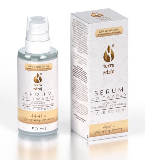 SERUM DO TWARZY WYGŁADZAJĄCO - REGENERUJĄCY 50 ml - TERRA ZDRÓJ (SERIA BOROWINOWA) TERRA ZDRÓJ (kosmetyki) SERUM DO TWARZY WYGŁADZAJĄCO - REGENERUJĄCY 50 ml - TERRA ZDRÓJ (SERIA BOROWINOWA) TERRA ZDRÓJ (kosmetyki)