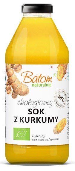 SOK Z KURKUMY NFC BIO 330 ml - BATOM BATOM (oleje, soki, sole kąpielowe)