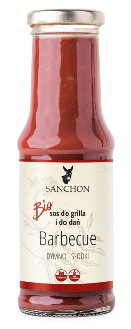 SOS BBQ BEZGLUTENOWY BIO 210 ml - SANCHON SANCHON (sosy, przyprawy w płynie)
