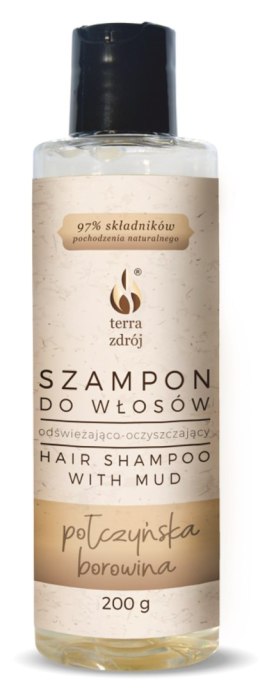 SZAMPON DO WŁOSÓW ODŚWIEŻAJĄCO - OCZYSZCZAJĄCY 200 g - TERRA ZDRÓJ (SERIA BOROWINOWA) TERRA ZDRÓJ (kosmetyki)