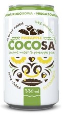 WODA KOKOSOWA Z SOKIEM Z ANANASA 330 ml - DIET-FOOD (COCOSA) DIET-FOOD