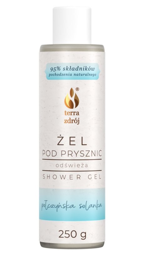 ŻEL POD PRYSZNIC ODŚWIEŻAJĄCY 250 g - TERRA ZDRÓJ (SERIA SOLANKOWA) TERRA ZDRÓJ (kosmetyki) ŻEL POD PRYSZNIC ODŚWIEŻAJĄCY 250 g - TERRA ZDRÓJ (SERIA SOLANKOWA) TERRA ZDRÓJ (kosmetyki)