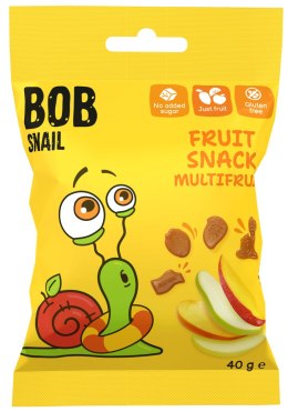 ŻELKI WIELOOWOCOWE BEZ ŻELATYNY BEZGLUTENOWE 40 g - BOB SNAIL BOB SNAIL (przekąski owocowe)