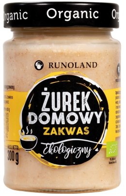 ŻUREK DOMOWY BIO 300 g - RUNOLAND RUNOLAND (grzyby, zupy, przetwory)